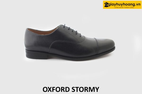 [Outlet] Giày da nam công sở đế da bò Oxford STORMY 001