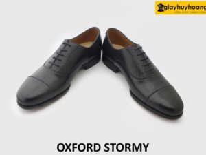 [Outlet] Giày da nam công sở đế da bò Oxford STORMY 002