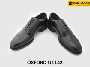 [Outlet size 39] Giày da nam đế da bò khâu goodyear Oxford U1142 002