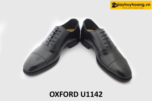 [Outlet size 39] Giày da nam đế da bò khâu goodyear Oxford U1142 002