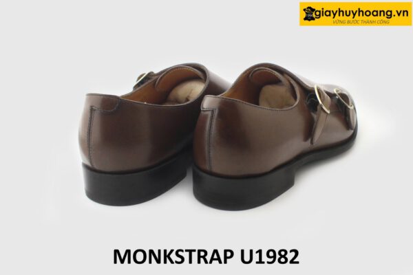 [Outlet] Giày da nam không buộc dây thời trang Monkstrap U1982 005