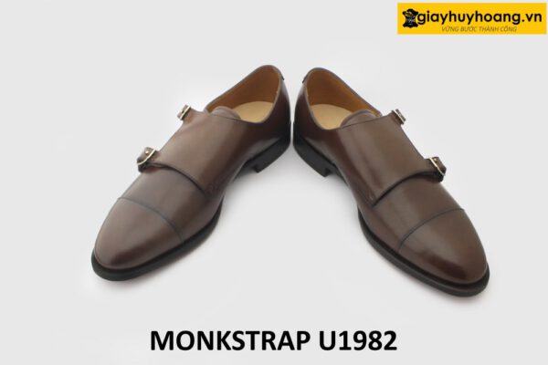 [Outlet] Giày da nam không buộc dây thời trang Monkstrap U1982 004