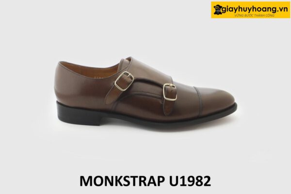 [Outlet] Giày da nam không buộc dây thời trang Monkstrap U1982 001