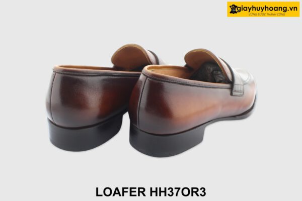 [Outlet] Giày lười da nam đế da bò sang trọng Loafer HH37OR3 005