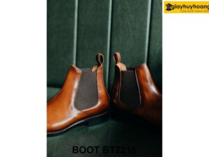 Giày boot thun nam chính hãng đóng thủ công Chelsea BT2216 004