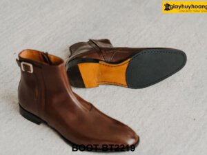 Giày da nam thời trang cổ cao Zip Boot BT2219 005