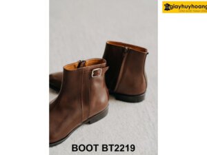 Giày da nam thời trang cổ cao Zip Boot BT2219 003
