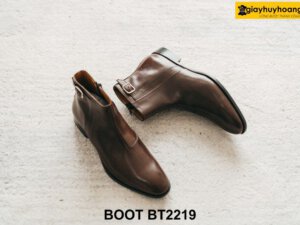 Giày da nam thời trang cổ cao Zip Boot BT2219 001