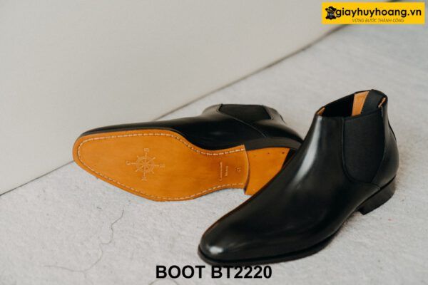 Giày da nam đế khâu cổ thấp Chelsea Boot BT2220 003