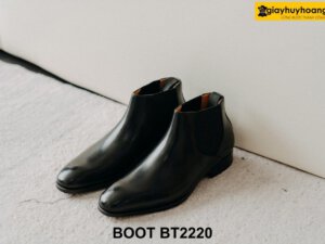Giày da nam đế khâu cổ thấp Chelsea Boot BT2220 001