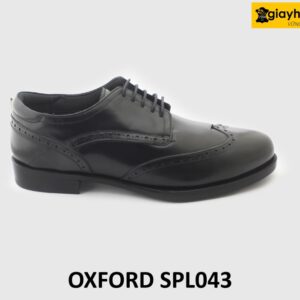 [Outlet size 43] Giày da nam mũi tròn Wingtips Derby SPL043 001