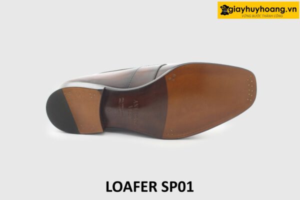 [Outlet size 43] Giày lười nam khâu dấu chỉ bền bỉ Loafer SP01 006