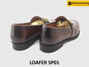 [Outlet size 43] Giày lười nam khâu dấu chỉ bền bỉ Loafer SP01 005