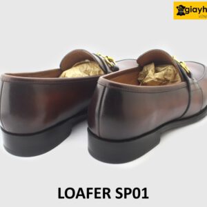 [Outlet size 43] Giày lười nam khâu dấu chỉ bền bỉ Loafer SP01 005