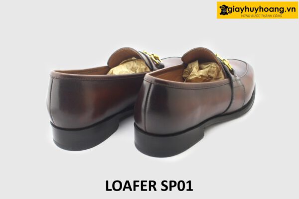 [Outlet size 43] Giày lười nam khâu dấu chỉ bền bỉ Loafer SP01 005