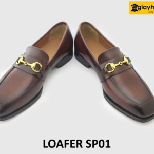 [Outlet size 43] Giày lười nam khâu dấu chỉ bền bỉ Loafer SP01 004