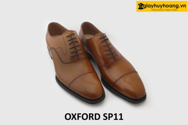 [Outlet size 44] Giày da nam màu công sở size chân to Oxford SP11 003