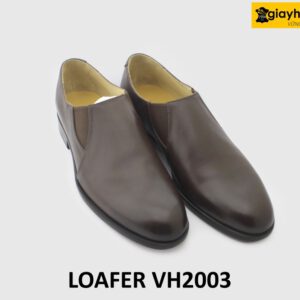 [Outlet size 42] Giày lười nam da bò không buộc dây loafer VH2003 002