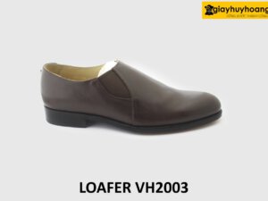 [Outlet size 42] Giày lười nam da bò không buộc dây loafer VH2003 001