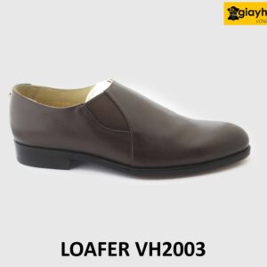 [Outlet size 42] Giày lười nam da bò không buộc dây loafer VH2003 001