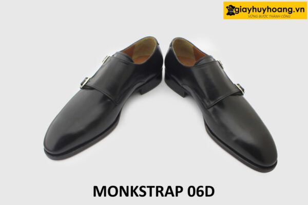 [Outlet size 40] Giày da nam thời trang 1 khóa Monkstrap 06D 004