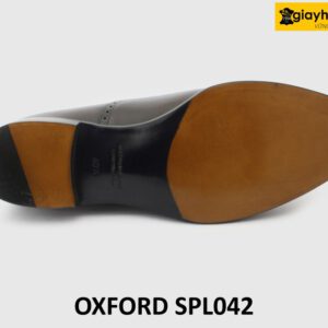 [Outlet size 40.5] Giày da nam màu nâu công sở sang trọng Oxford SPL042 006