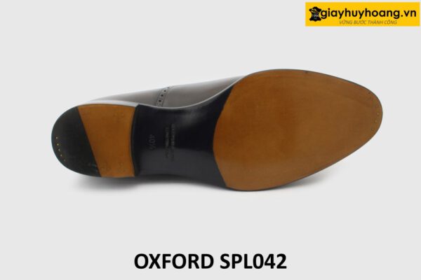 [Outlet size 40.5] Giày da nam màu nâu công sở sang trọng Oxford SPL042 006