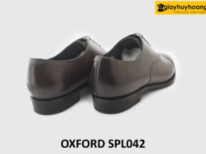 [Outlet size 40.5] Giày da nam màu nâu công sở sang trọng Oxford SPL042 005