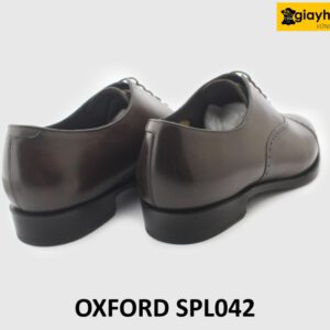 [Outlet size 40.5] Giày da nam màu nâu công sở sang trọng Oxford SPL042 005