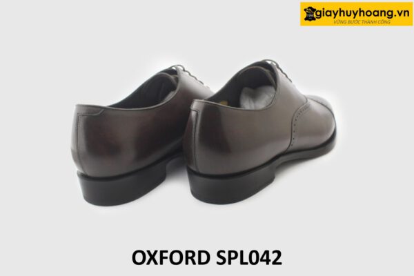 [Outlet size 40.5] Giày da nam màu nâu công sở sang trọng Oxford SPL042 005