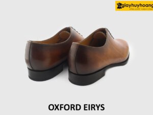 [Outlet size 45] Giày da nam màu vàng bò size to 27.5cm Oxford EIRYS 005
