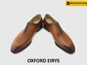 [Outlet size 45] Giày da nam màu vàng bò size to 27.5cm Oxford EIRYS 004