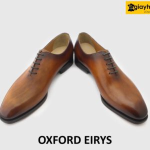 [Outlet size 45] Giày da nam màu vàng bò size to 27.5cm Oxford EIRYS 004