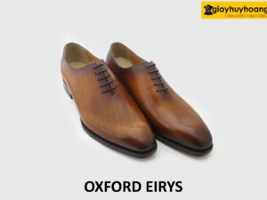 [Outlet size 45] Giày da nam màu vàng bò size to 27.5cm Oxford EIRYS 003