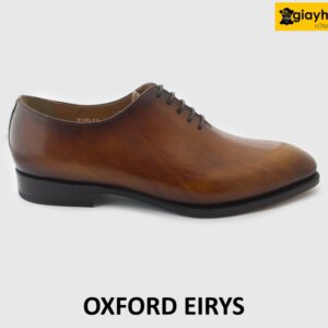 [Outlet size 45] Giày da nam màu vàng bò size to 27.5cm Oxford EIRYS 001