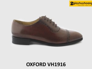 [Outlet size 39] Giày da nam đóng thủ công Oxford VH1916 001