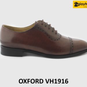 [Outlet size 39] Giày da nam đóng thủ công Oxford VH1916 001