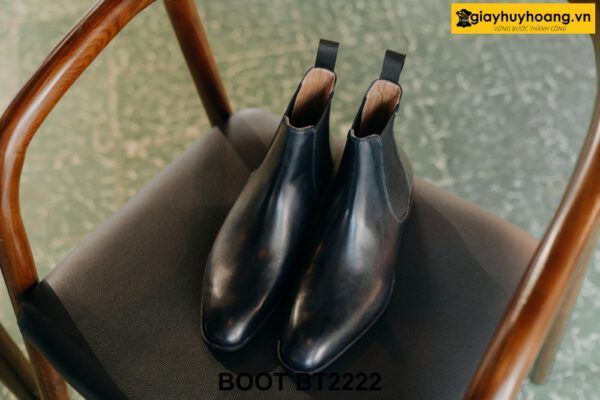 Giày da nam cổ cao thời trang Chelsea Boot BT2222 001