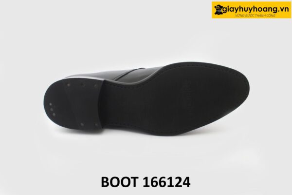 Giày da nam Chukka Boot cổ lửng thanh lịch cao cấp 166124 006