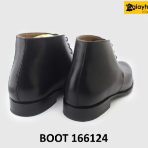 Giày da nam Chukka Boot cổ lửng thanh lịch cao cấp 166124 005