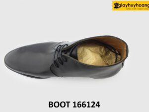 Giày da nam Chukka Boot cổ lửng thanh lịch cao cấp 166124 002