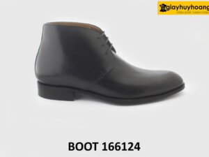 Giày da nam Chukka Boot cổ lửng thanh lịch cao cấp 166124 001