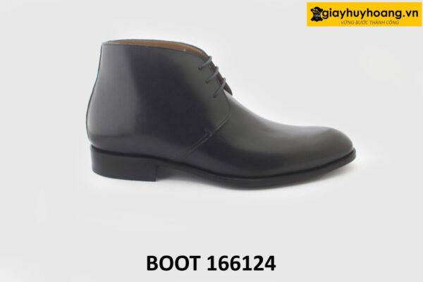 Giày da nam Chukka Boot cổ lửng thanh lịch cao cấp 166124 001