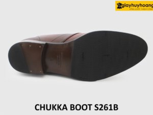 [Size 40] Giày da nam cổ ngắn phong cách Chukka Boot S261B 005