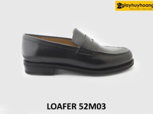 [size 42] Giày da nam đế cao su khâu chỉ Loafer 52M03 001
