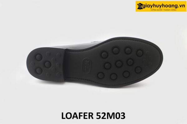 [size 42] Giày da nam đế cao su khâu chỉ Loafer 52M03 006