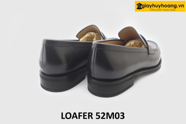 [size 42] Giày da nam đế cao su khâu chỉ Loafer 52M03 005