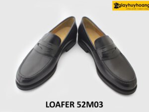 [size 42] Giày da nam đế cao su khâu chỉ Loafer 52M03 004