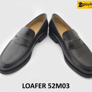 [size 42] Giày da nam đế cao su khâu chỉ Loafer 52M03 004