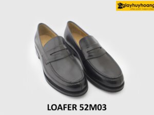 [size 42] Giày da nam đế cao su khâu chỉ Loafer 52M03 003